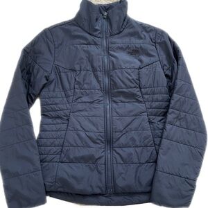 The North Face Navy Blue Quilted Women's Harway Jacket large